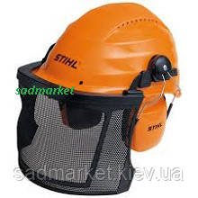 Шлем защитный STIHL Economy с сеткой и наушниками 00008880803 фото