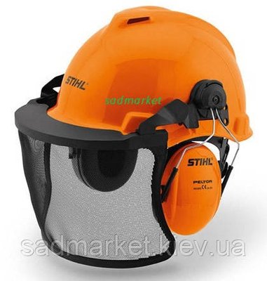 Шлем защитный STIHL FUNCTION Universal с сеткой и наушниками 00008880804 фото