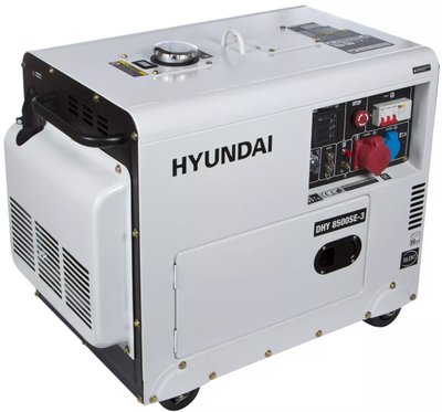 Дизельний генератор HYUNDAI DHY 8500SE-3 DHY 8500SE-3 фото