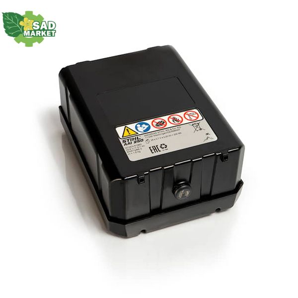 Акумуляторна батарея AAI 250 для газонокосарок-роботів Stihl RMI 632P 63090071052 фото