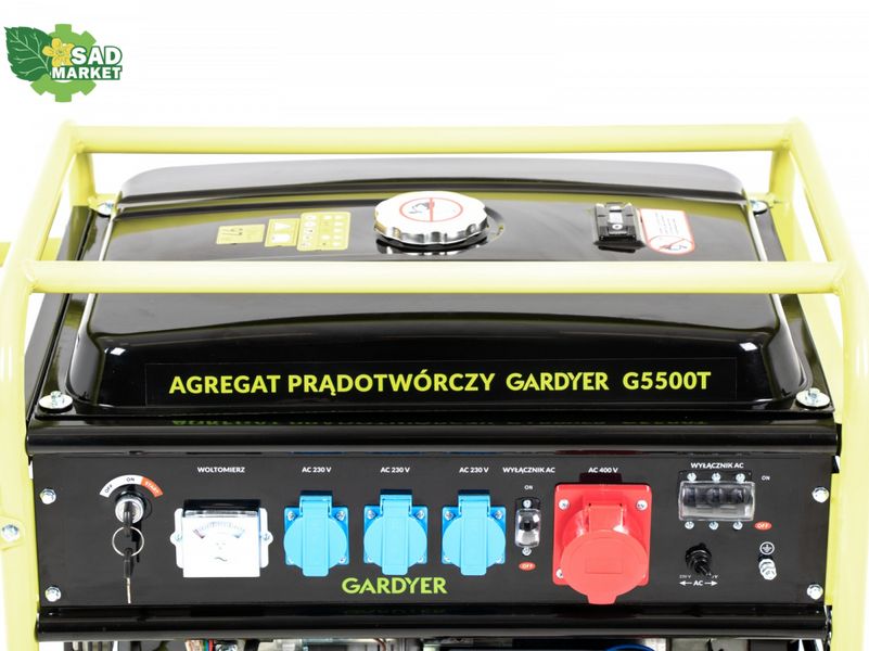 Генератор бензиновий GARDYER G5500T 5,5 кВт GARDYER G5500T фото