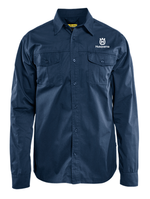Рубашка рабочая Husqvarna мужская, синяя, р L-52 (5951044-04) 5951044-04 фото
