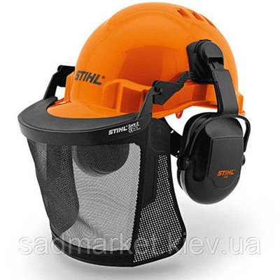 Шлем защитный Function Basic с сеткой и наушниками 00008880810 фото