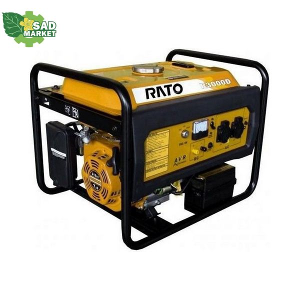 Генератор бензиновий RATO R3000E (6933027200037-R3000DWV) R3000E фото