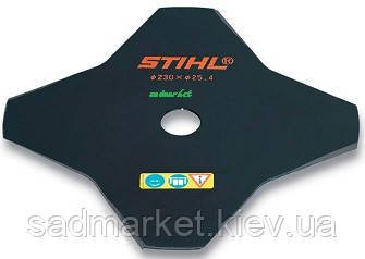 Нож STIHL для мотокос 230мм-4 для FS 55,80,120 40017133801 фото