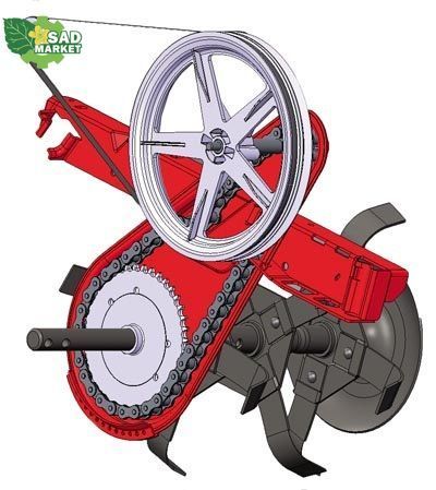 Культиватор бензиновий EUROSYSTEMS Euro 5 Evo 2+1, Honda GX160 946471000 фото