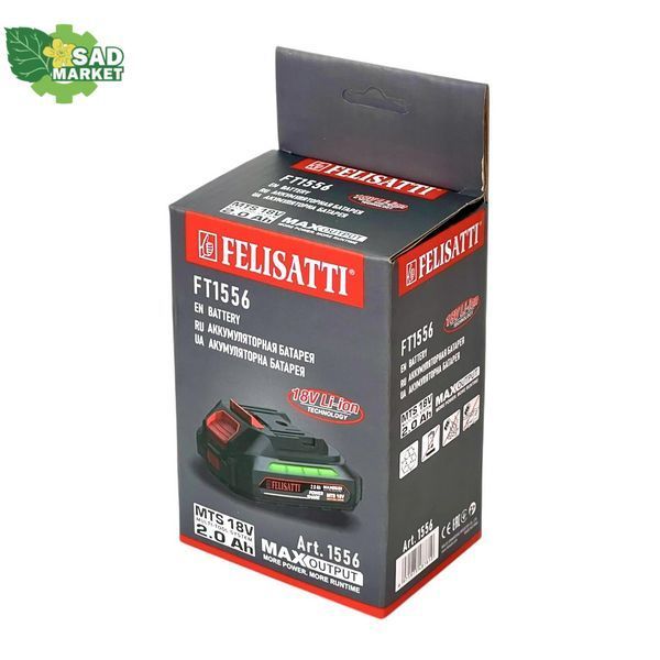 Аккумулятор Felisatti FT1556, 2Ач FT1556 фото