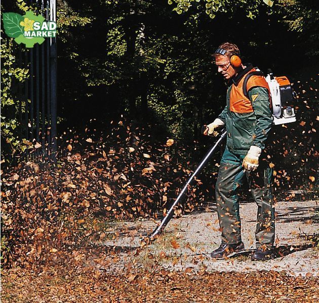 Повітродувка бензинова ранцева STIHL BR 420, 56.5 куб.см 42030111653 фото