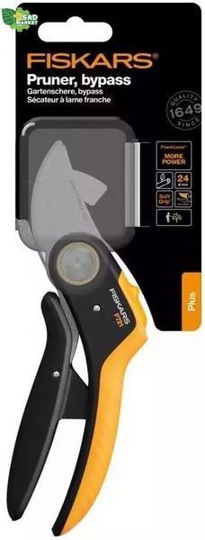 Секатор плоскостной Fiskars Plus&trade; P721 (1057170) 1057170 фото
