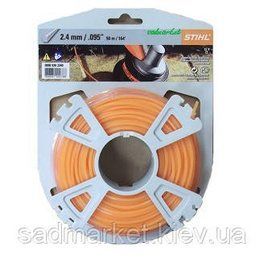 Волосінь косильна STIHL &Oslash; 2,4 мм х 48 м п'ятикутна 00009303340 фото
