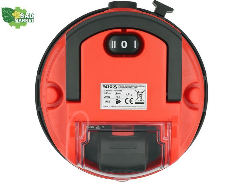 Пилосос акумуляторний YATO YT-85690 SET YT-85690 фото