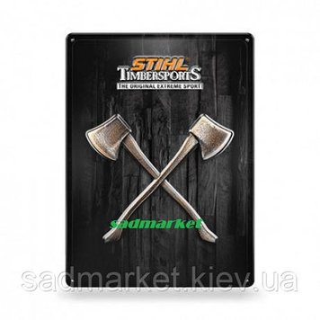 Металлическая табличка STIHL Timbersport 04205600003 фото