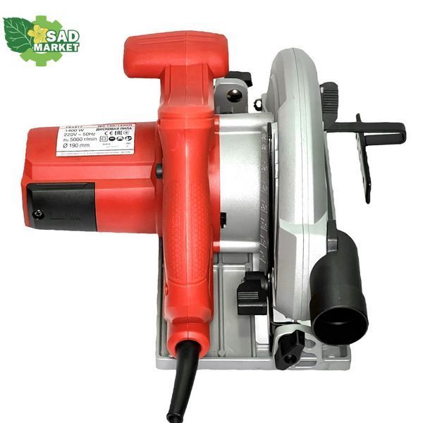 Пила дисковая циркулярная сетевая Felisatti ДП-190/1400Л/F64317 ДП-190/1400Л/F64317 фото