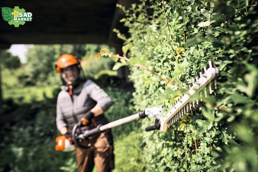 Ножницы для живой изгороди аккумуляторные удлиненные STIHL HLA 140 HA042000034 фото