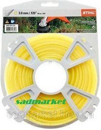 Волосінь косильна STIHL &Oslash; 3,0 мм х 58 м (п'ятикутна) 00009303344 фото