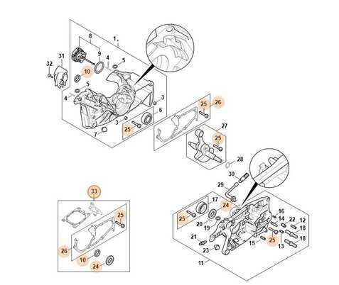 Прокладка комплект бензопилы STIHL MS 462 купить в Киеве