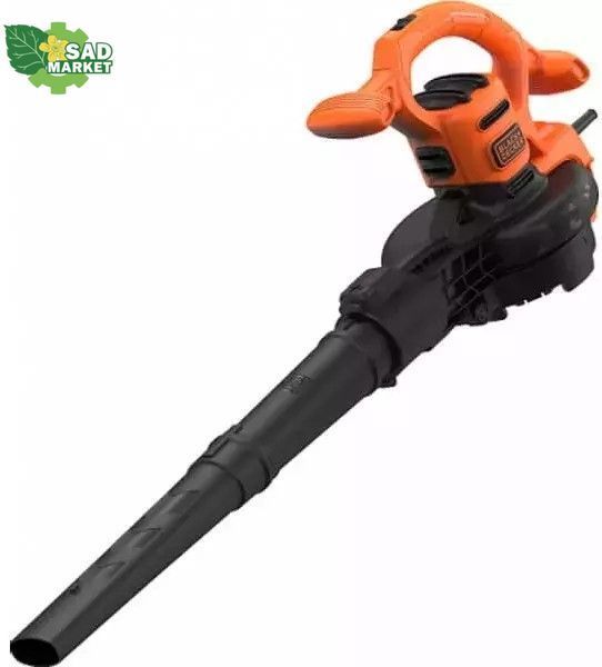 Пилосос-повітродувка садовий електричний BLACK+DECKER BEBLV 260 BEBLV260 фото