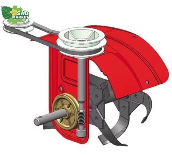 Культиватор бензиновий EUROSYSTEMS Euro3 evo RM, B&S 450 E 946510100 фото