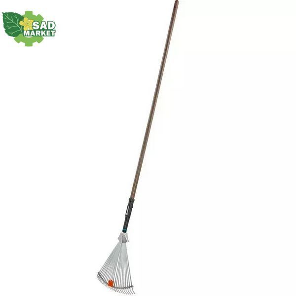Граблі пластикові з ручкою Fiskars Solid L (135016) 1003465 фото