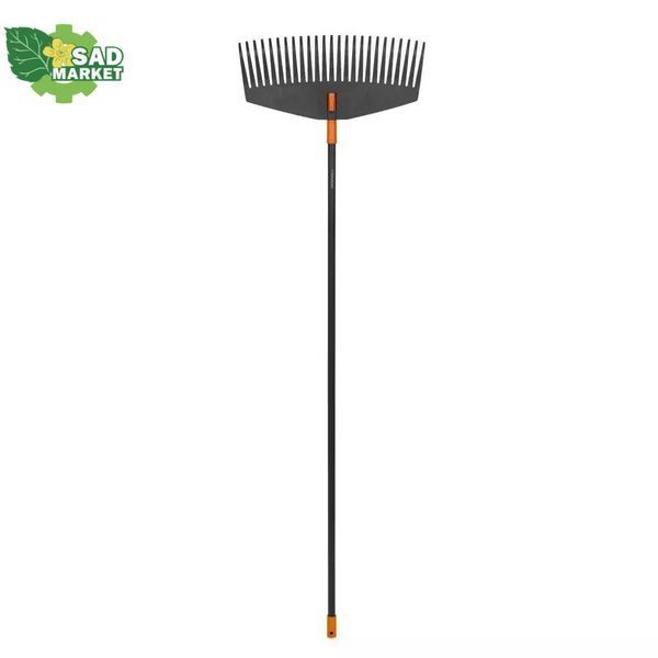 Граблі пластикові з ручкою Fiskars Solid L (135016) 1003465 фото