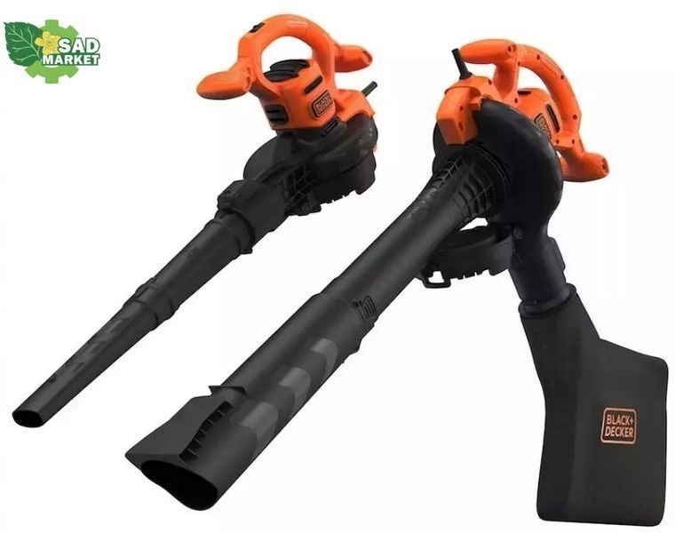 Пилосос-повітродувка садовий електричний BLACK+DECKER BEBLV 260 BEBLV260 фото