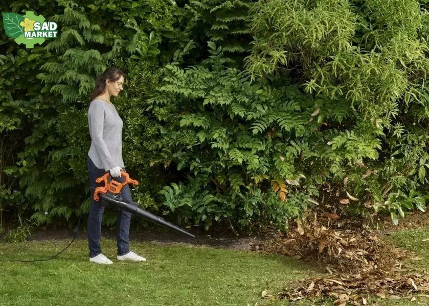 Пилосос-повітродувка садовий електричний BLACK+DECKER BEBLV 260 BEBLV260 фото
