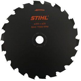 Диск пильний з долотоподібними зубцями STIHL 200мм, 22з 40007134203 фото
