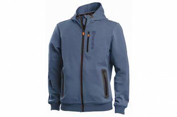 Худи Husqvarna Xplorer с капюшоном, унисекс, синий, р XXL-62/64 5314280-58 фото