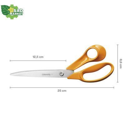 Ножницы универсальные Fiskars 25 см (1075039) 1075039 фото