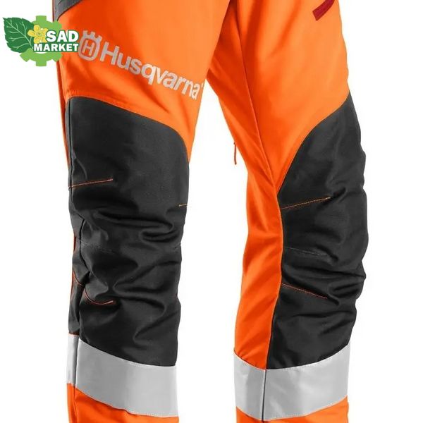 Брюки рабочие Husqvarna Technical B&T High Viz, р 58 (5972462-58) 5972462-58 фото