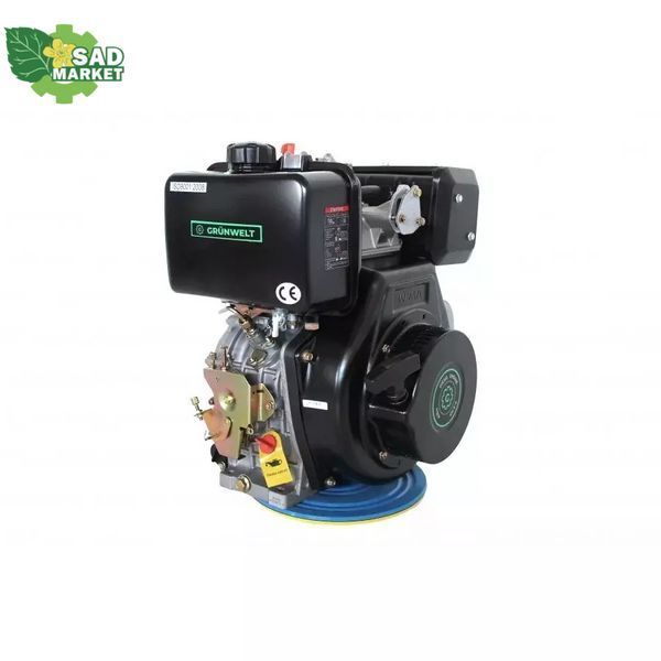 Двигун дизельний GrunWelt GW186FВ F2 21070 фото