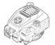 Двигун бензиновий STIHL EVC 205.0 (EVC 205-0001) WB210111800 фото 1