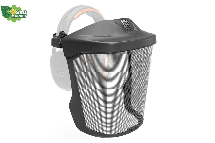 Защитная маска + крепление к наушникам, металлическая сетка, Husqvarna 5488900-01 фото