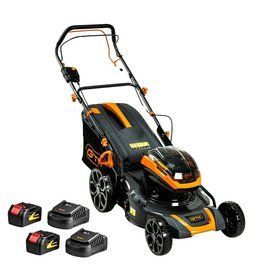 Газонокосилка аккумуляторная GTM BLM48H-SP KIT BLM48H-SP_KIT фото