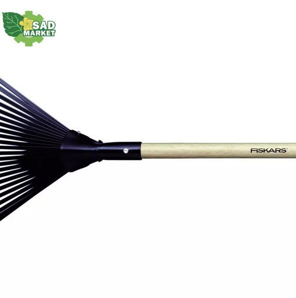 Грабли стальные веерные с ручкой Fiskars Classic 1001586 фото