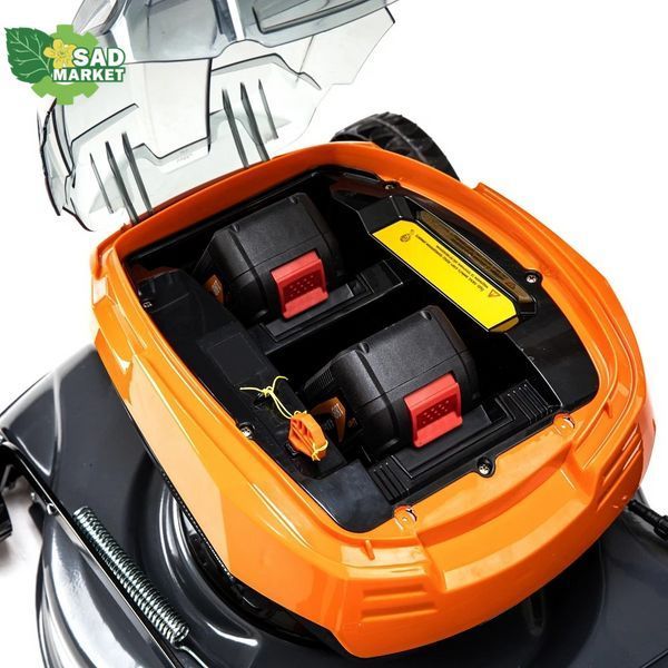 Газонокосилка аккумуляторная GTM BLM48H-SP KIT BLM48H-SP_KIT фото
