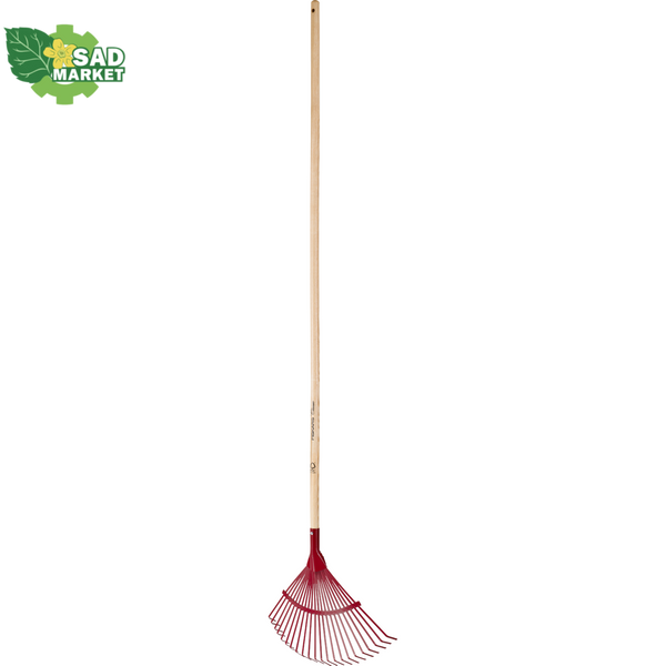 Грабли стальные веерные с ручкой Fiskars Classic 1001586 фото