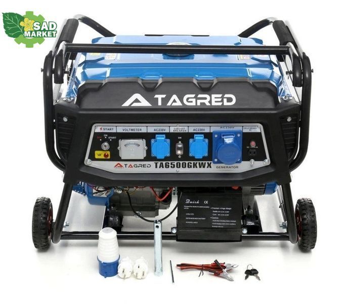 Генератор бензиновий TAGRED TA6500GKWX TA6500GKWX фото