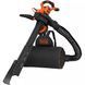 Пилосос-повітродувка садовий електричний BLACK+DECKER BEBLV 301 BEBLV301 фото 1