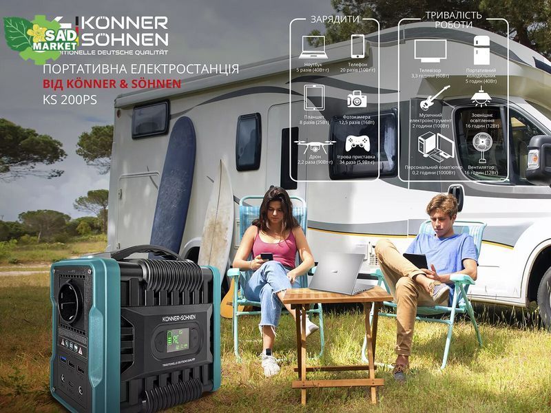 Зарядная станция Konner&Sohnen KS 200PS (старая версия) KS 200PS фото
