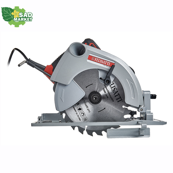 Пили дискова циркулярна мережева Felisatti ДП-190/1500Л/F64316 ДП-190/1500Л/F64316 фото