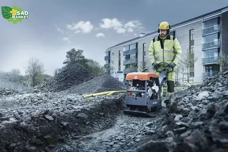 Виброплита реверсивная дизельная Husqvarna LG204 (9678552-03) 9678552-03 фото