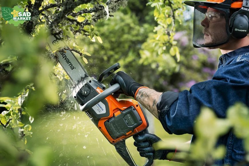 Пила ланцюгова акумуляторна Husqvarna 215i без АКБ та ЗП 9707920-02 фото
