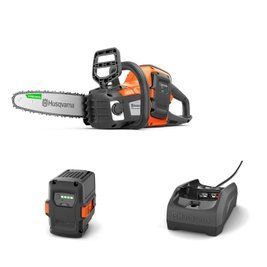 Пила ланцюгова акумуляторна Husqvarna 215i KIT (АКБ+ЗП) 9707920-04 фото