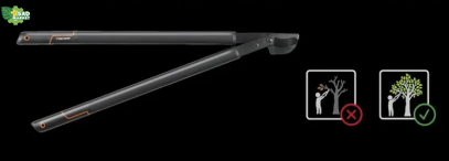 Сучкорез Fiskars L38 с изогнутыми лезвиями SingleStep &trade; (L) (112460) 1001426 1001426 фото