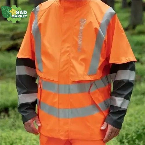 Дождевик Husqvarna Functional High Viz мужской, р L-54/56 5976628-54 фото