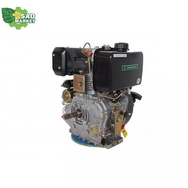 Двигатель дизельный GrunWelt GW192FE-F2 21073 фото
