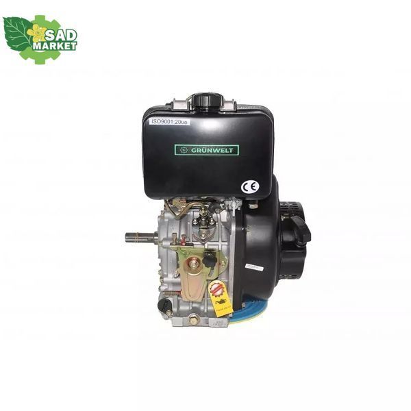 Двигатель дизельный GrunWelt GW192FE-F2 21073 фото