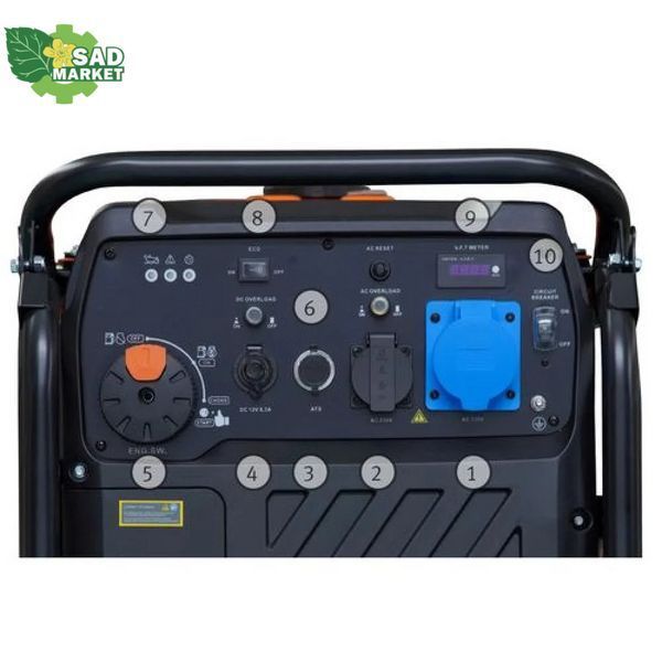 Генератор інверторний UNICRAFT PG-I 80 SE HC 6707280 фото