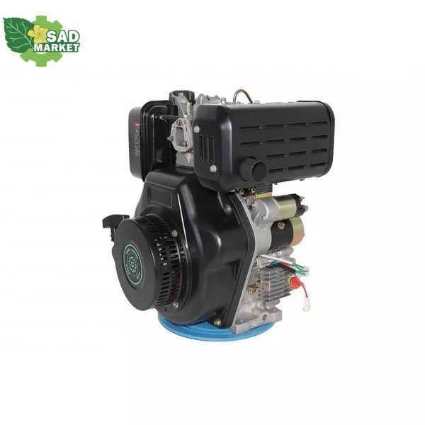 Двигатель дизельный GrunWelt GW192FE-F2 21073 фото